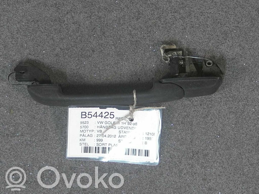 Volkswagen Golf III Front door exterior handle 