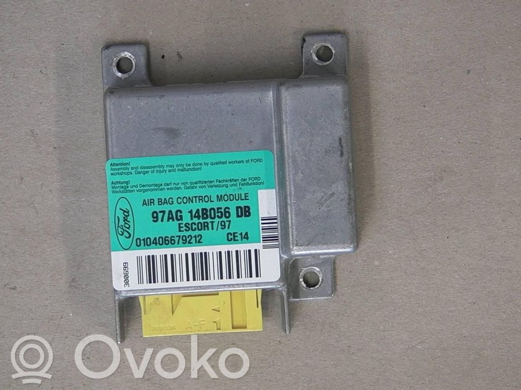 Airbag control unit/module   97AG14B056DB