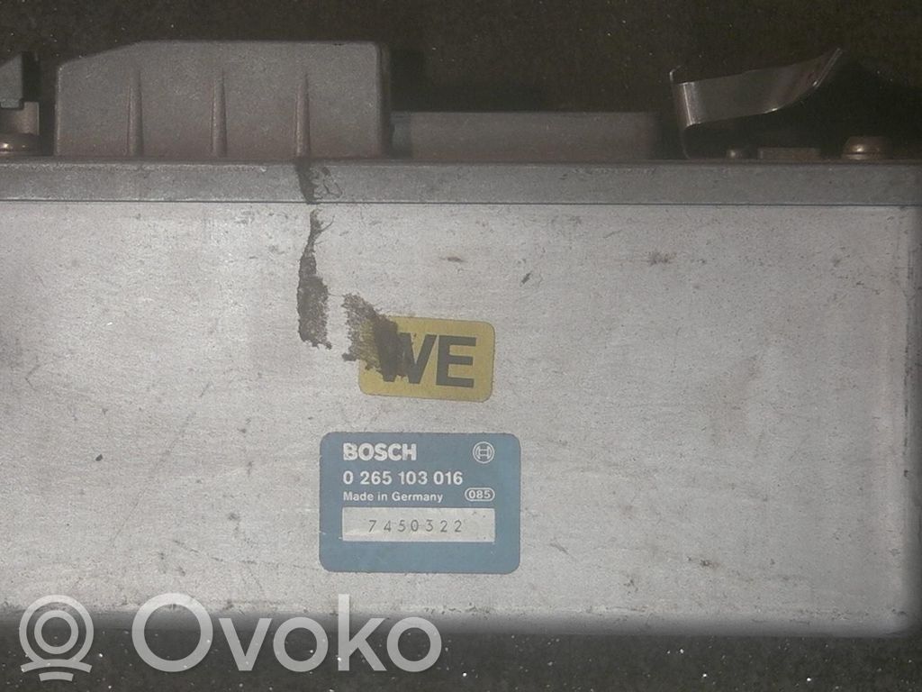 ABS control unit/module   0265103016