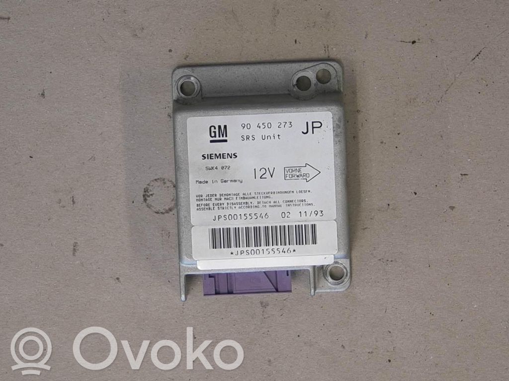 Opel Astra F Unitate/modul de comandă airbaguri 