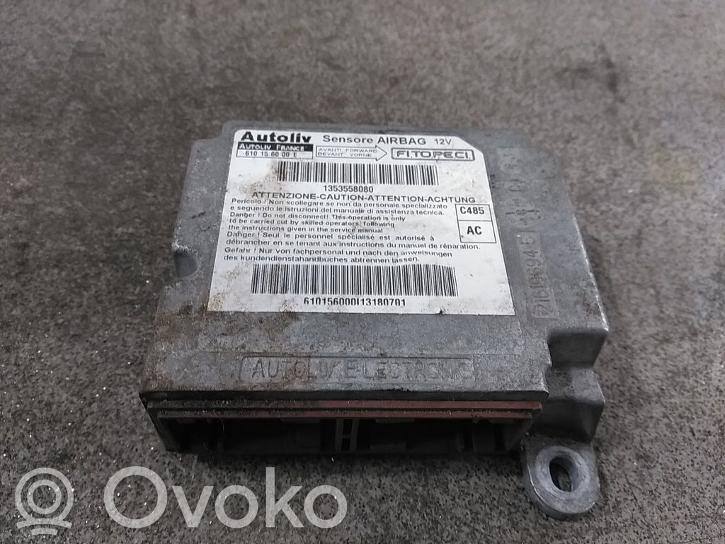 Peugeot Bipper Airbag control unit/module 