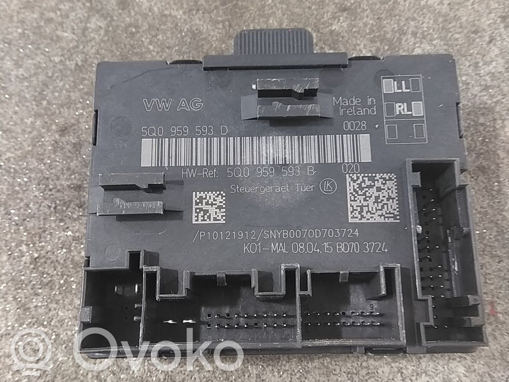 Volkswagen PASSAT B8 Comfort/convenience module 
