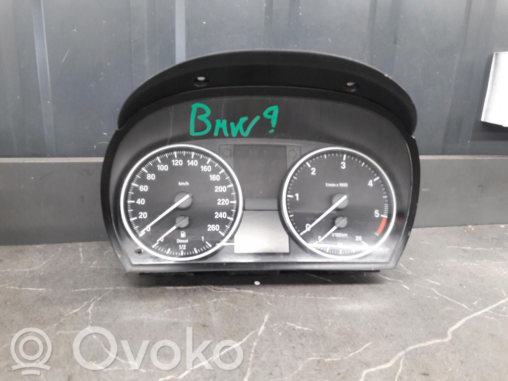 BMW 3 E90 E91 Vitezometru (grup de instrumente) 
