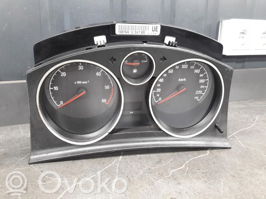 Opel Astra H Licznik / Prędkościomierz 
