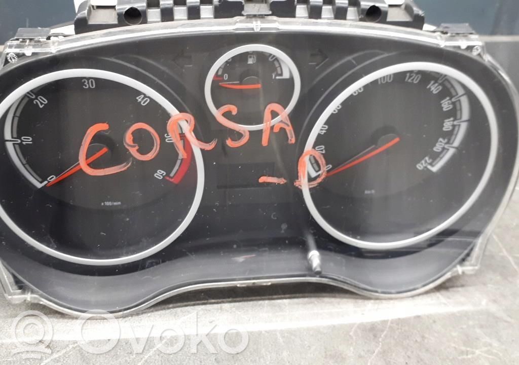 Opel Corsa D Speedometer (instrument cluster) 