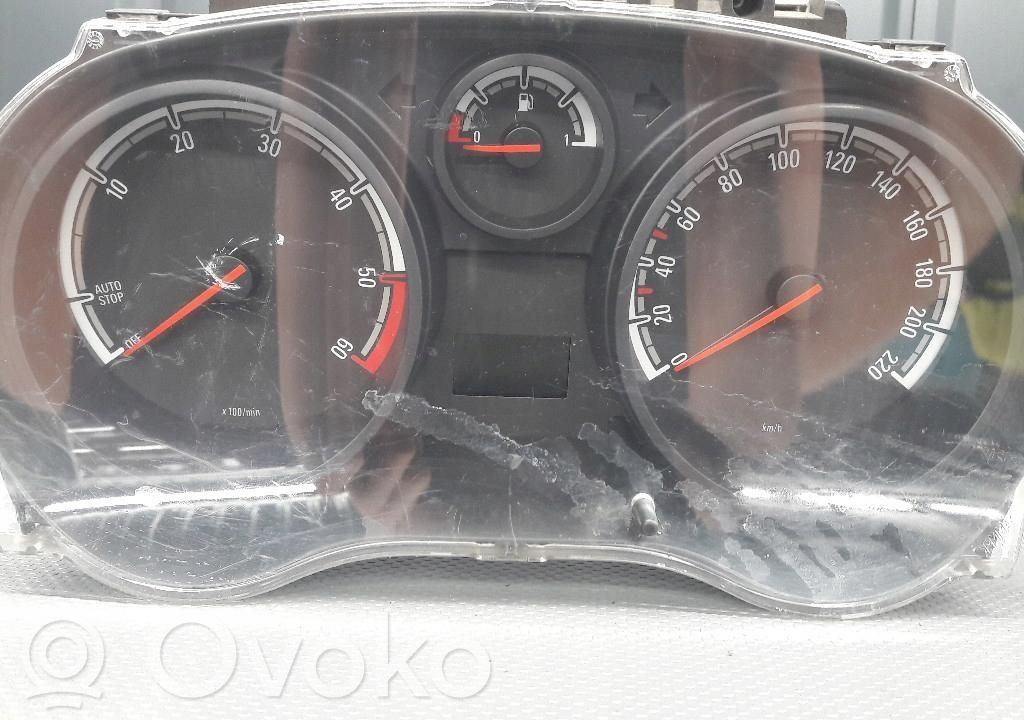 Opel Corsa D Speedometer (instrument cluster) 