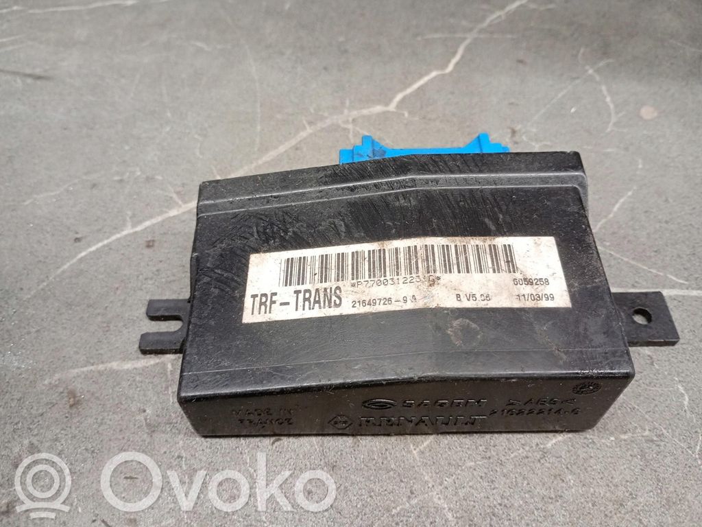 Renault Scenic I Other control units/modules 