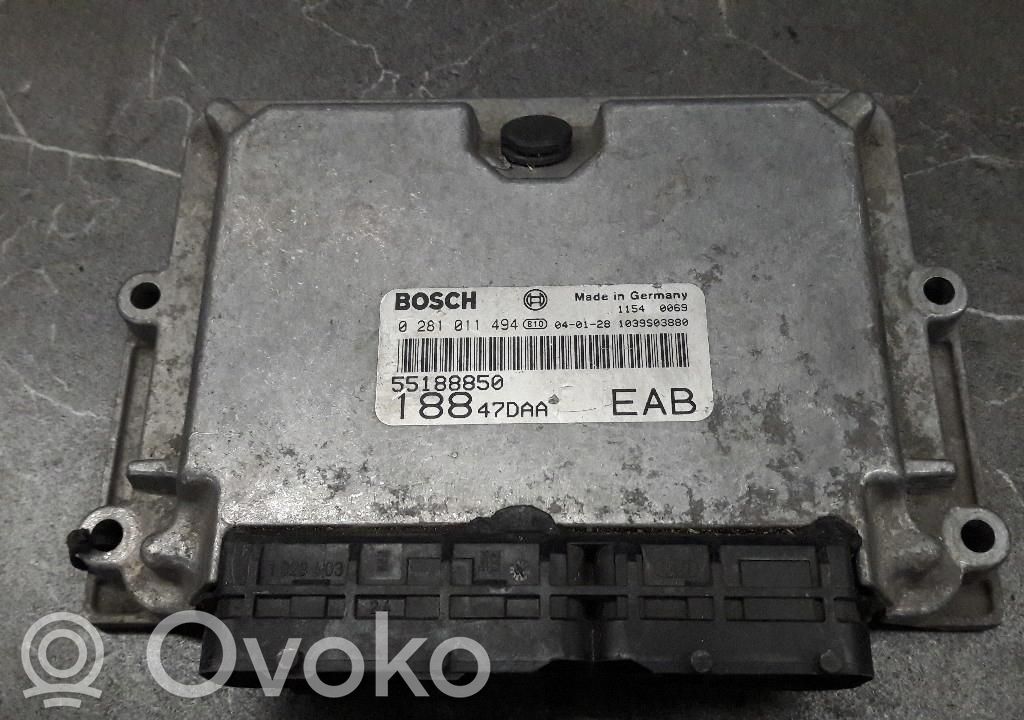 Engine control unit/module ECU   55188850
