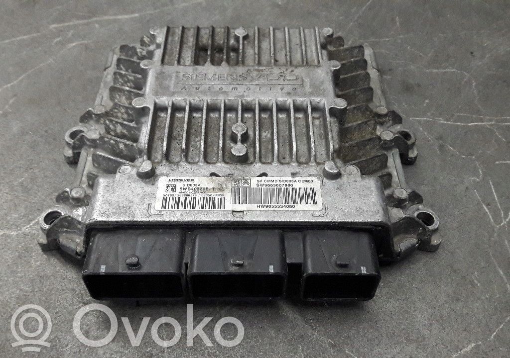 Peugeot 807 Moottorin ohjainlaite/moduuli (käytetyt) 