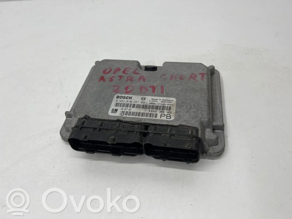 Opel Astra G Engine control unit/module 