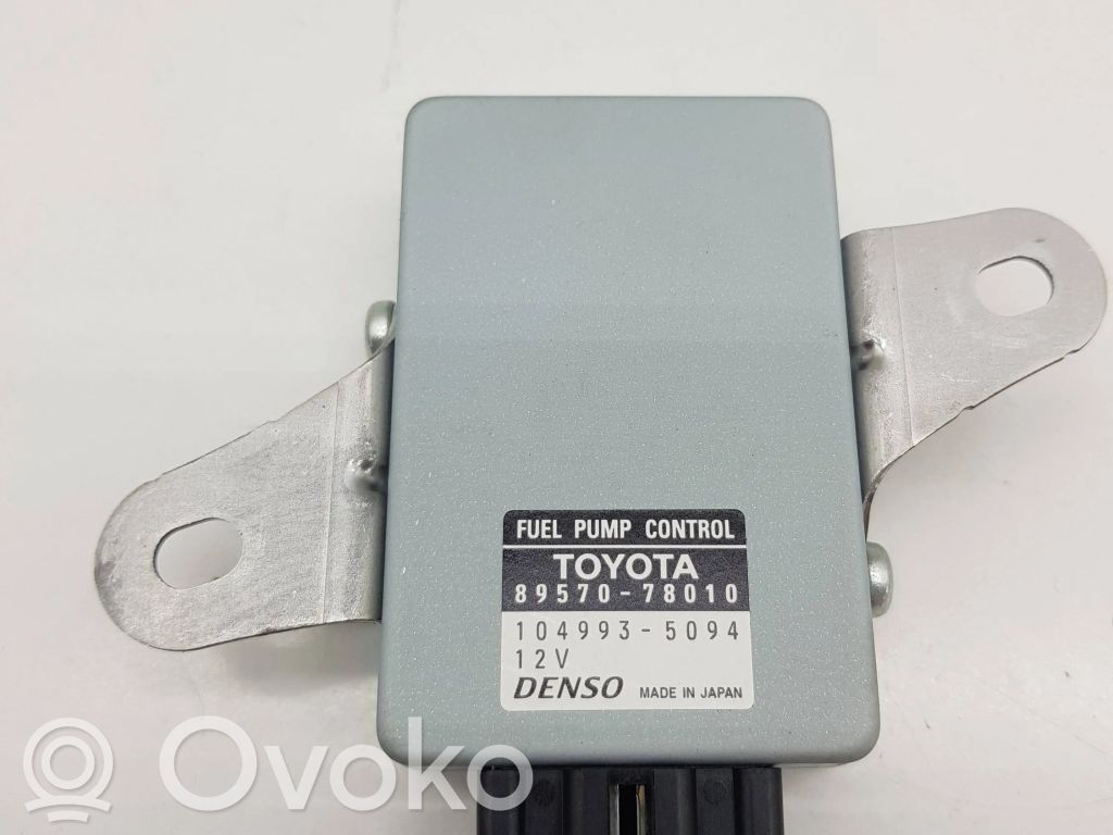 Lexus NX Fuel injection pump control unit/module 