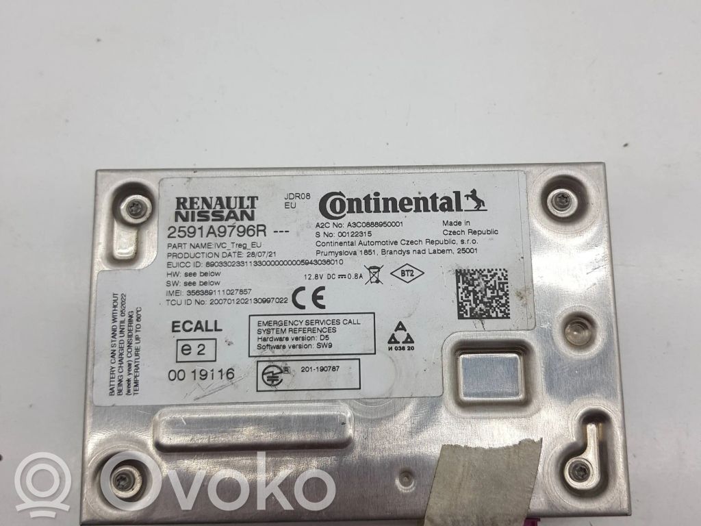 Renault Arkana Other control units/modules 