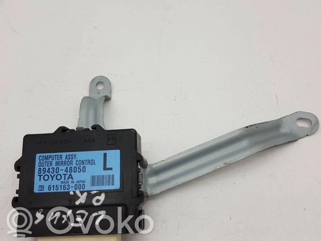 Lexus RX 450H Wing mirror control module 