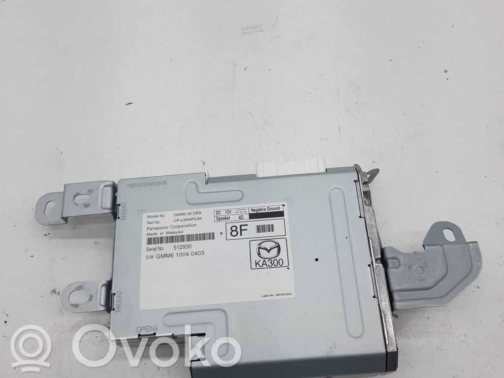 Mazda 6 GPS navigation control unit/module 