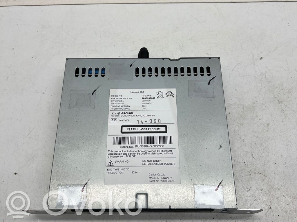 Peugeot 308 Radija/ CD/DVD grotuvas/ navigacija 
