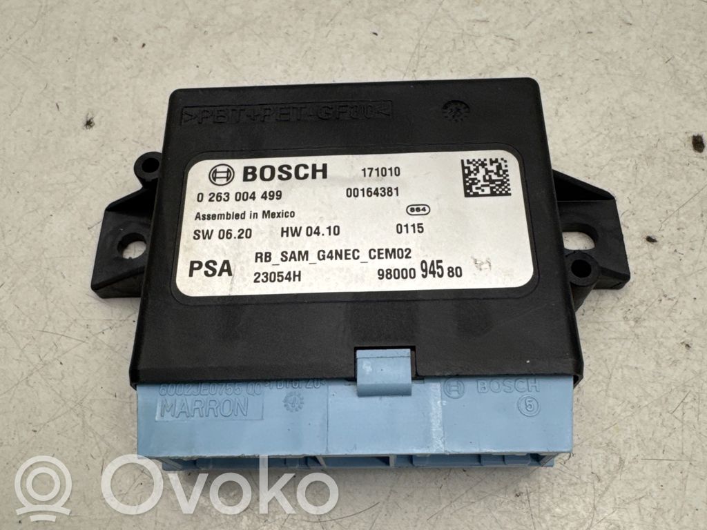 Citroen DS4 Parking PDC control unit/module 