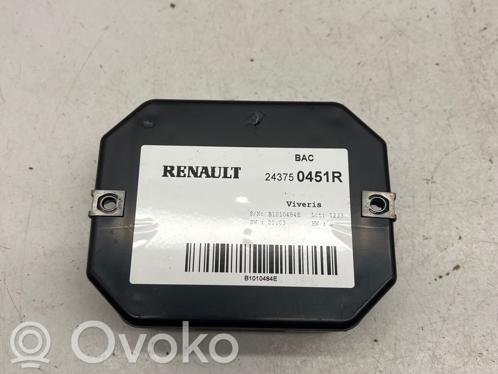 Renault Zoe Other control units/modules 