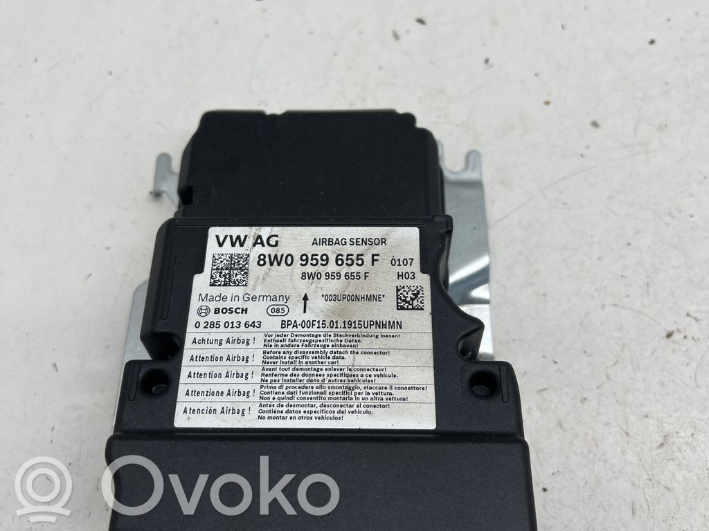Audi A5 Airbag control unit/module 