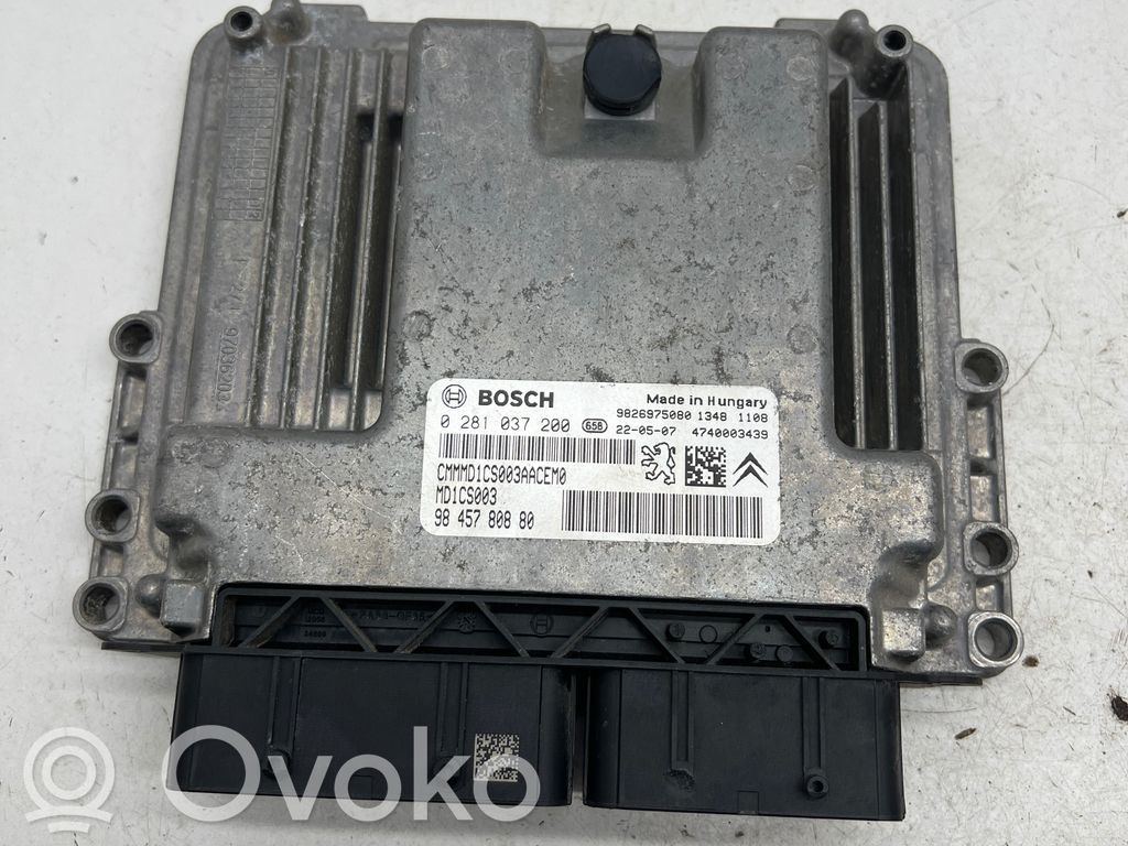 Peugeot 5008 II Engine control unit/module 