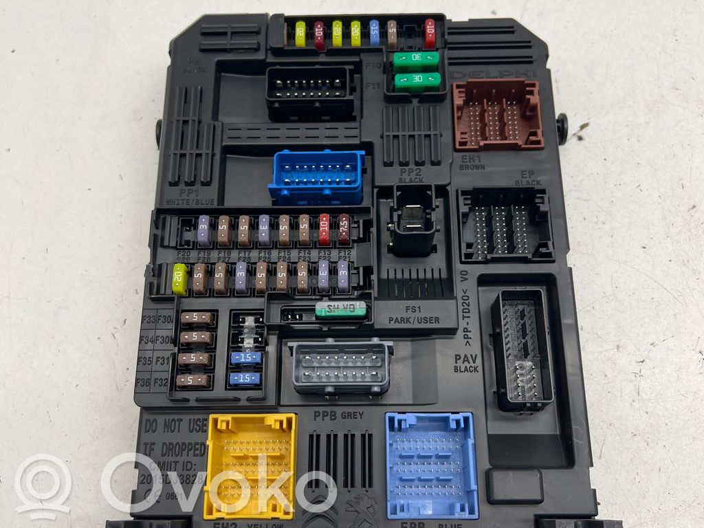 Citroen C3 Fuse box set 