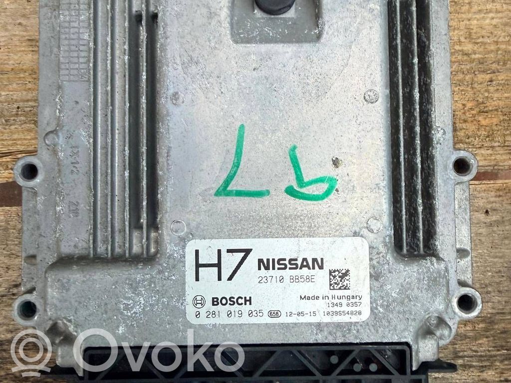 Nissan Qashqai Engine control unit/module 