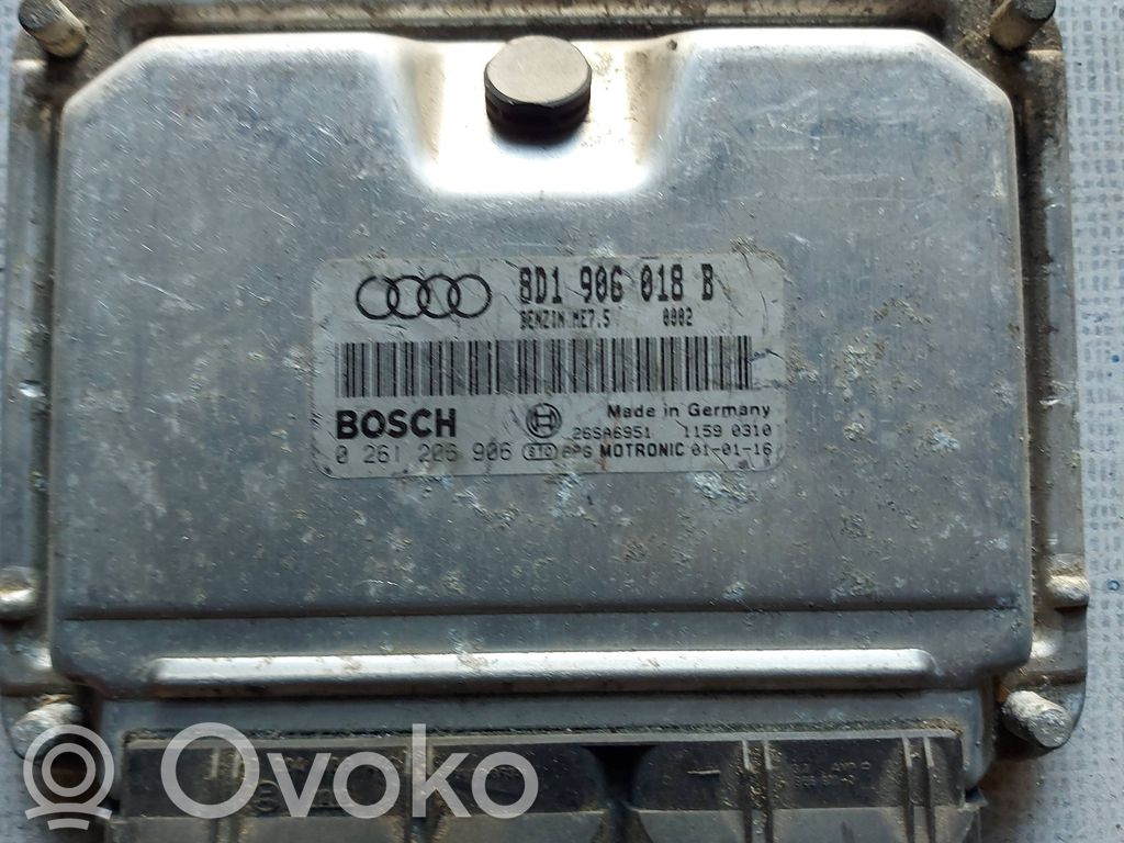 Audi A3 S3 8L Unité de commande, module ECU de moteur 
