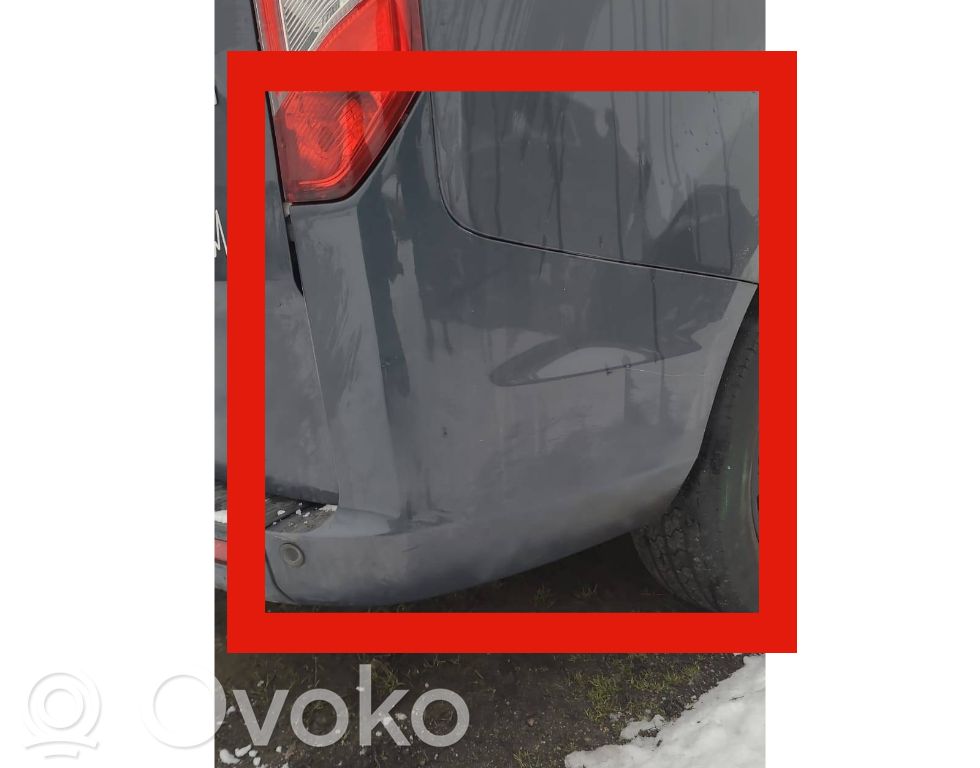 Ford Tourneo Custom Kampinė galinio bamperio dalis 