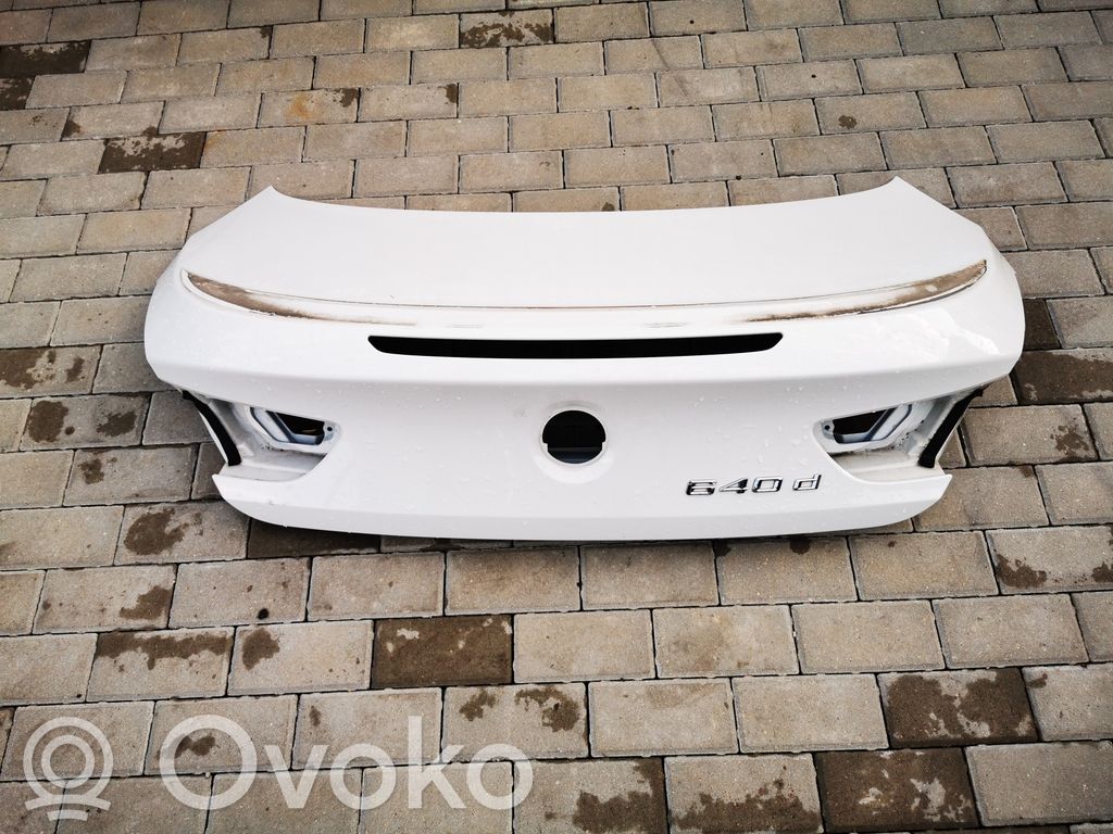 BMW 6 F12 F13 Takaluukun/tavaratilan kansi 