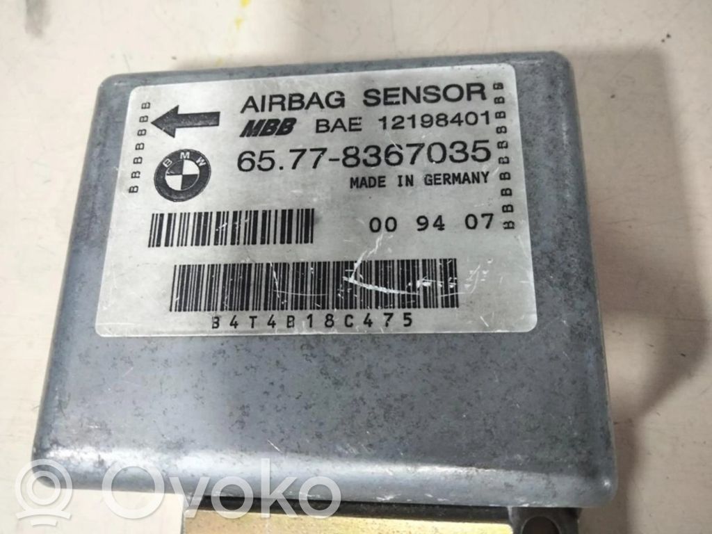 Module de contrôle airbag   65778367035,CENTRALITAAIRBAG