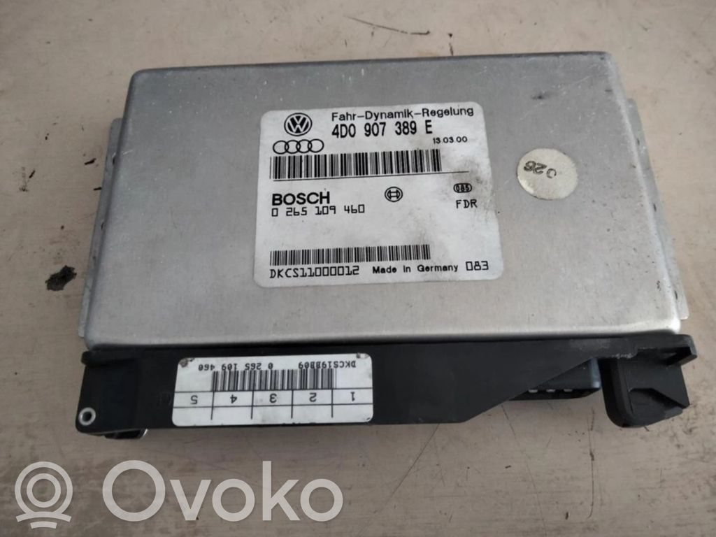 Unidad de control/módulo del ABS   4D0907389E