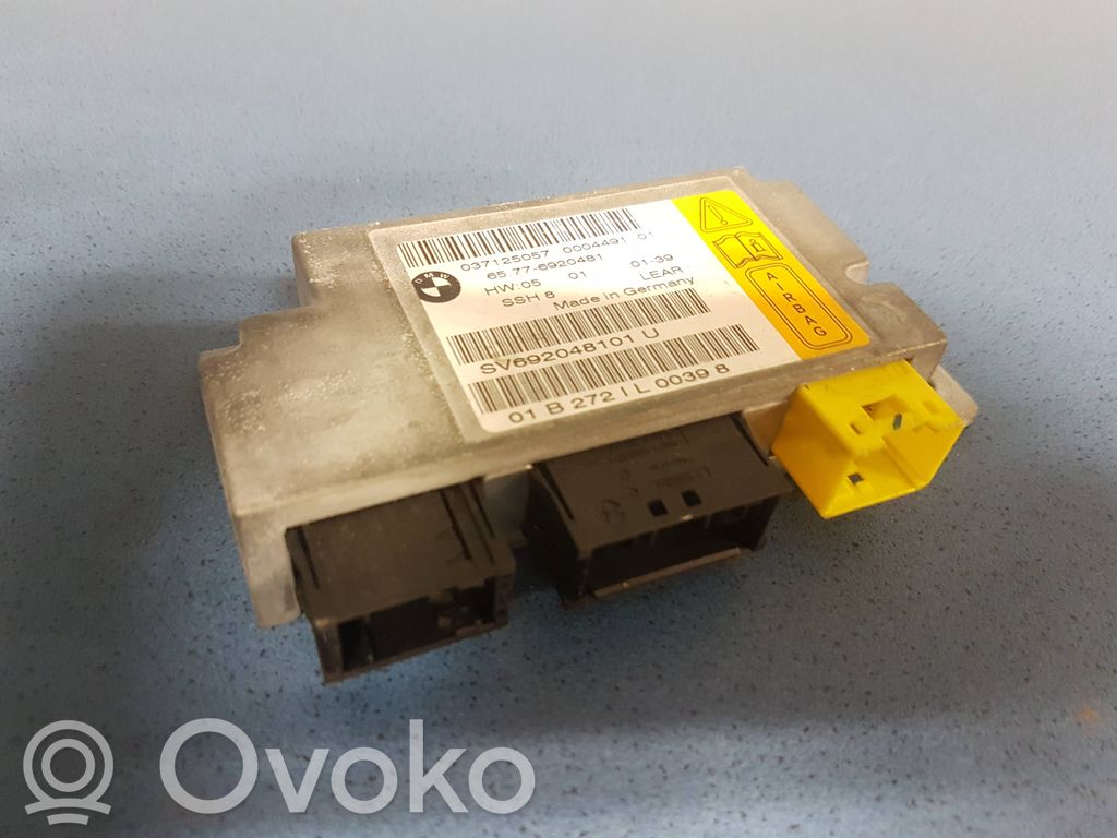 Unidad de control/módulo del Airbag   65776920481,037125057,6920481