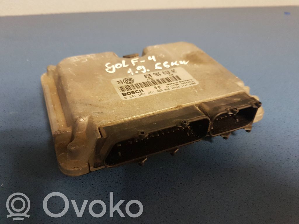 Engine control unit/module   038906018AE,28SA3814,0281001851