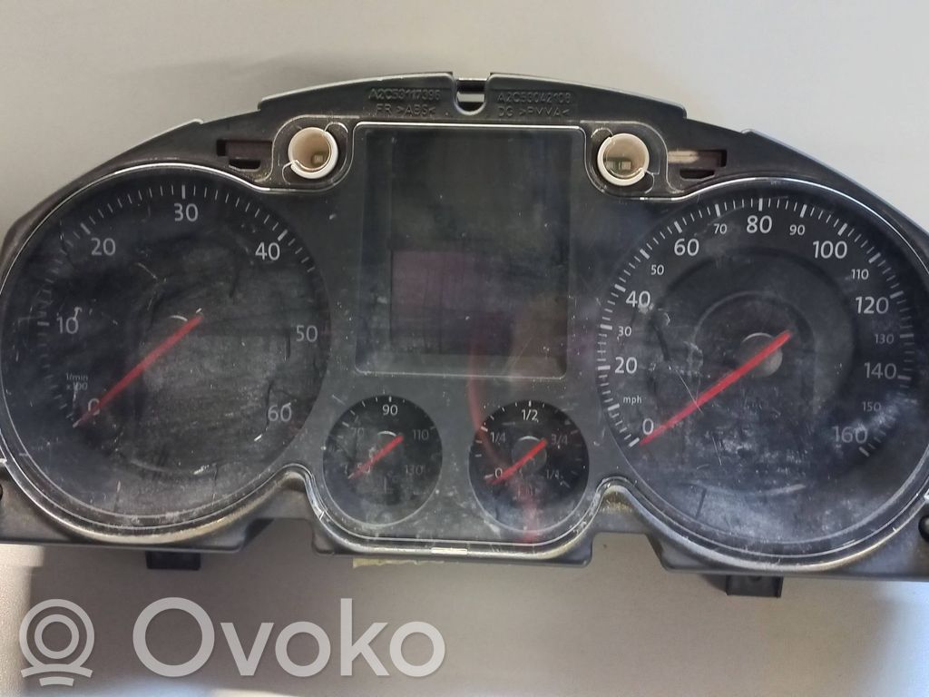 Volkswagen PASSAT B6 Vitezometru (grup de instrumente) 