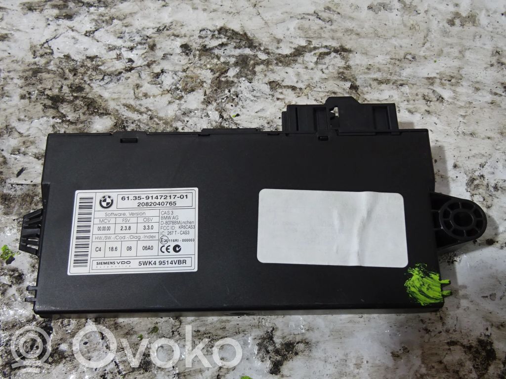 BMW X6 E71 Unidad de control/módulo del motor 