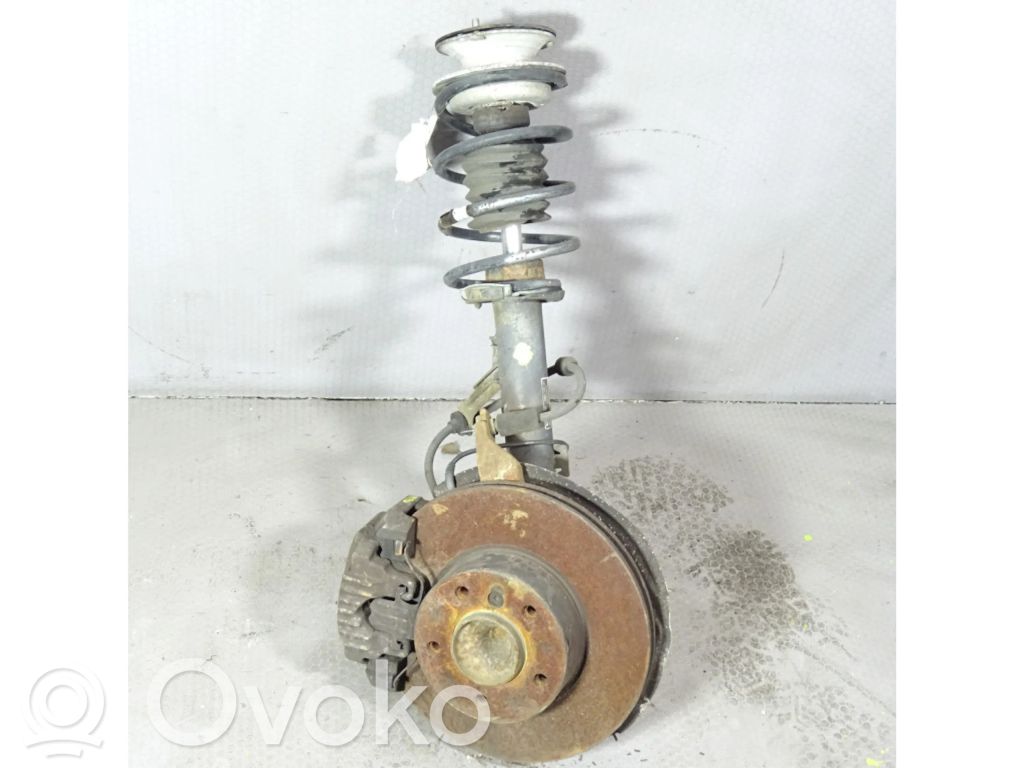Front shock absorber with coil spring