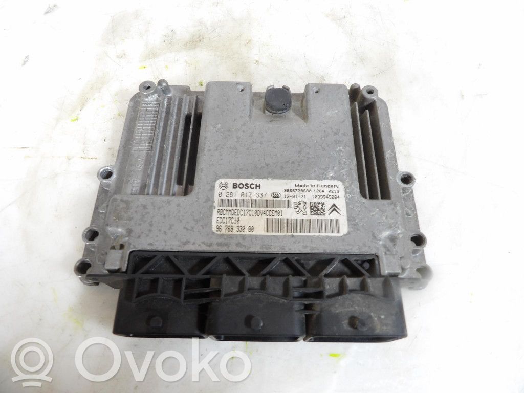 Engine control unit/module ECU   9676833080,9676833080