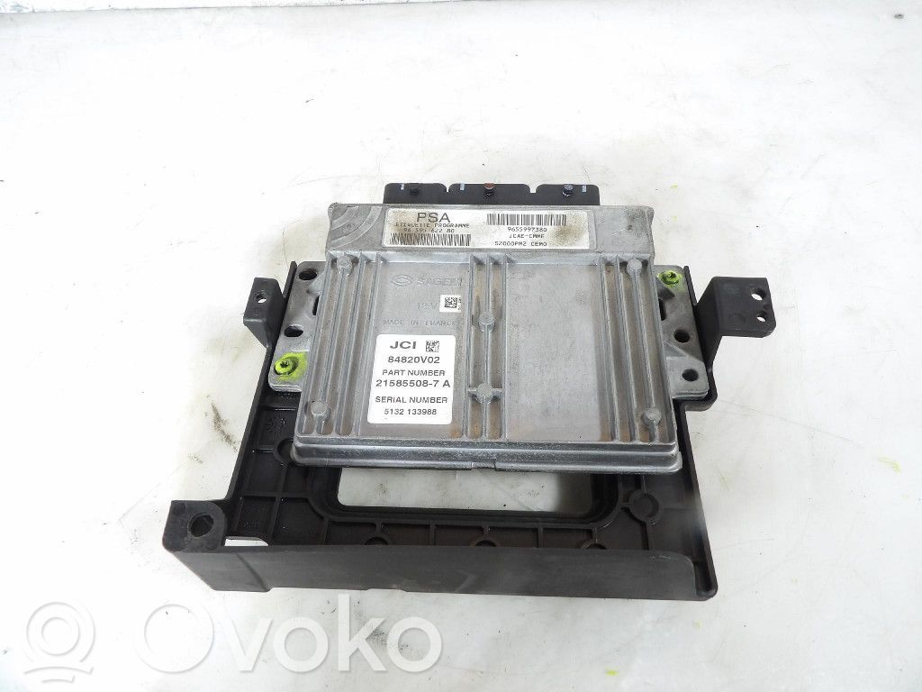 Engine control unit/module ECU   9655997380,9655997380