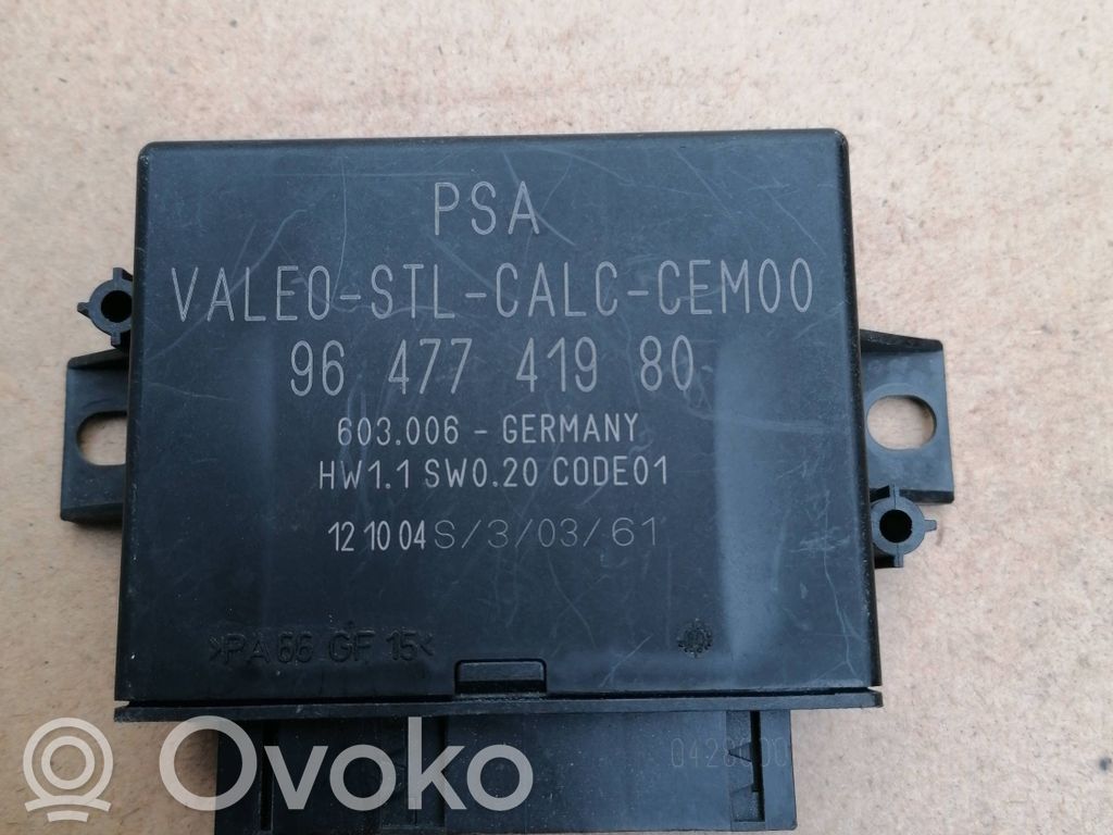 Citroen C4 I Parking PDC control unit/module 