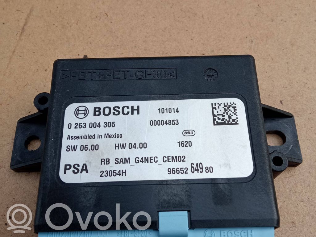 Citroen C4 II Parking PDC control unit/module 