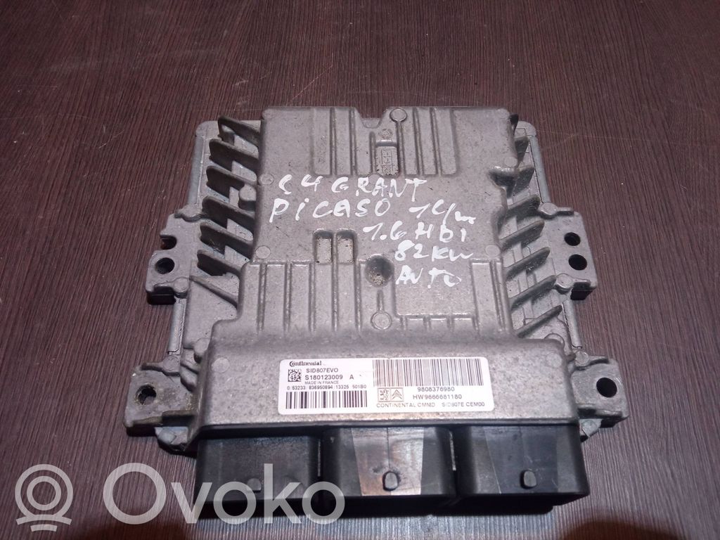 Citroen C4 Grand Picasso Engine control unit/module 