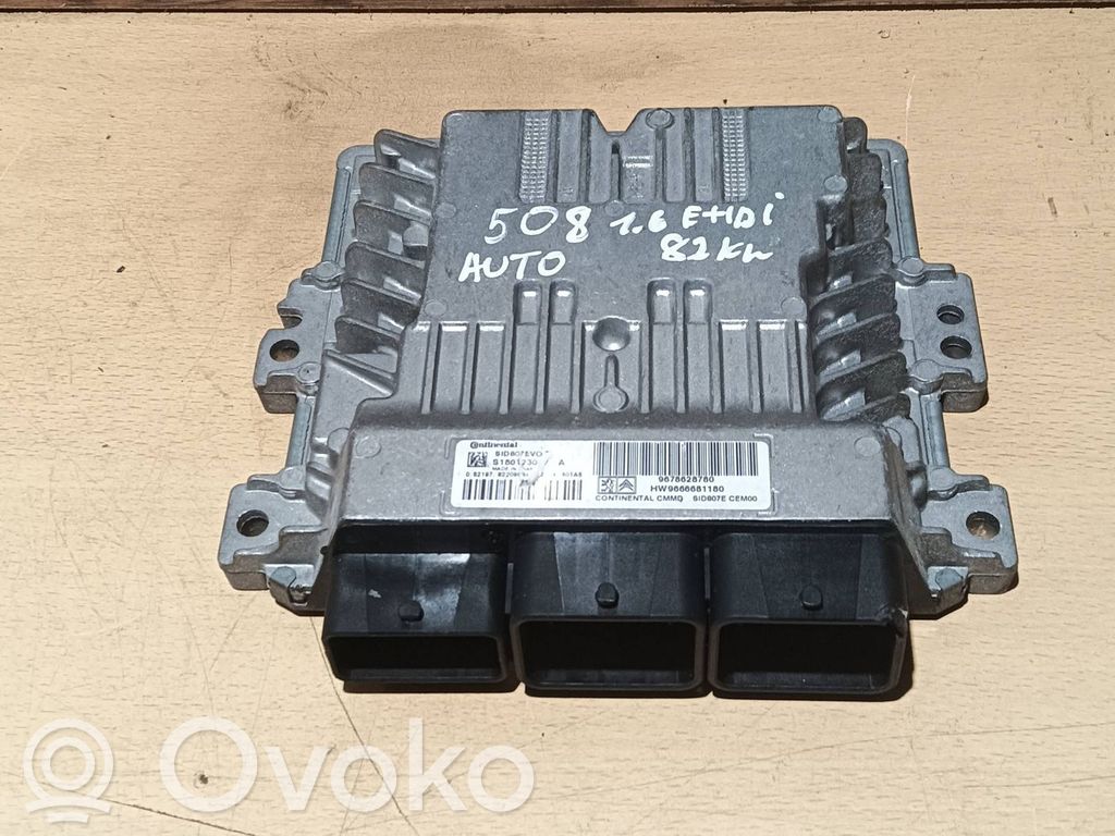 Peugeot 508 Engine control unit/module 