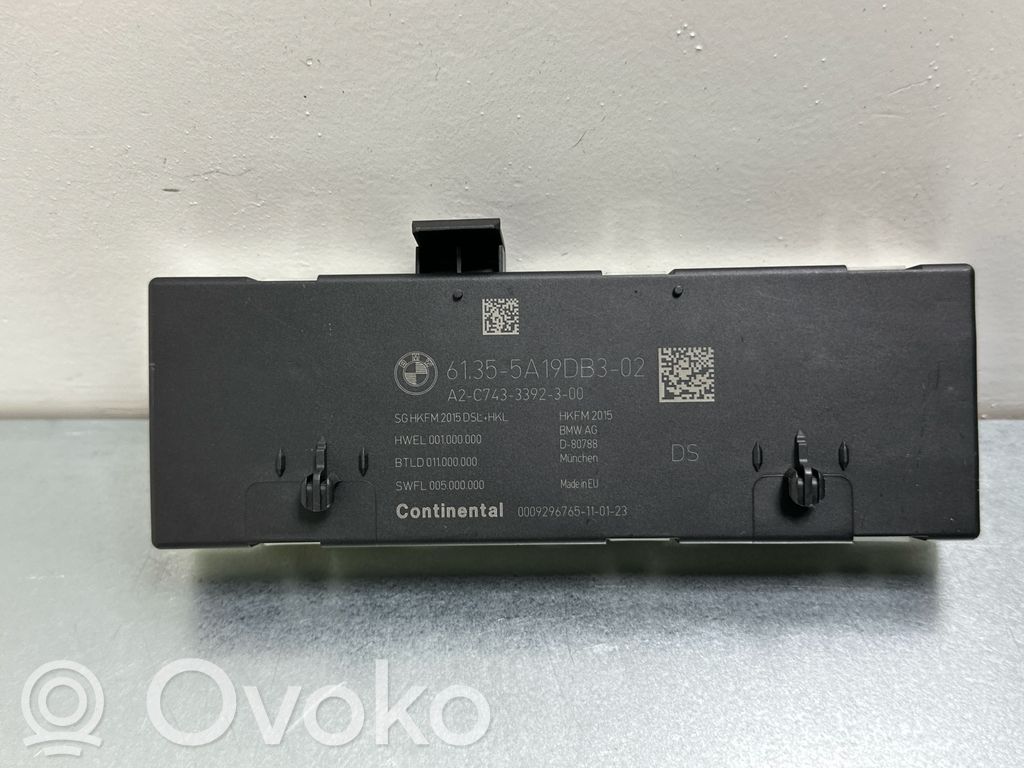 BMW 3 G20 G21 Tailgate/trunk control unit/module 