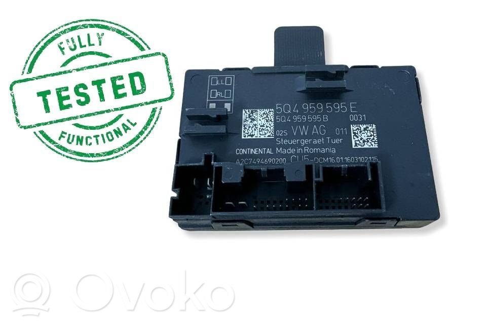 Volkswagen PASSAT B8 Unidad de control/módulo de la puerta 