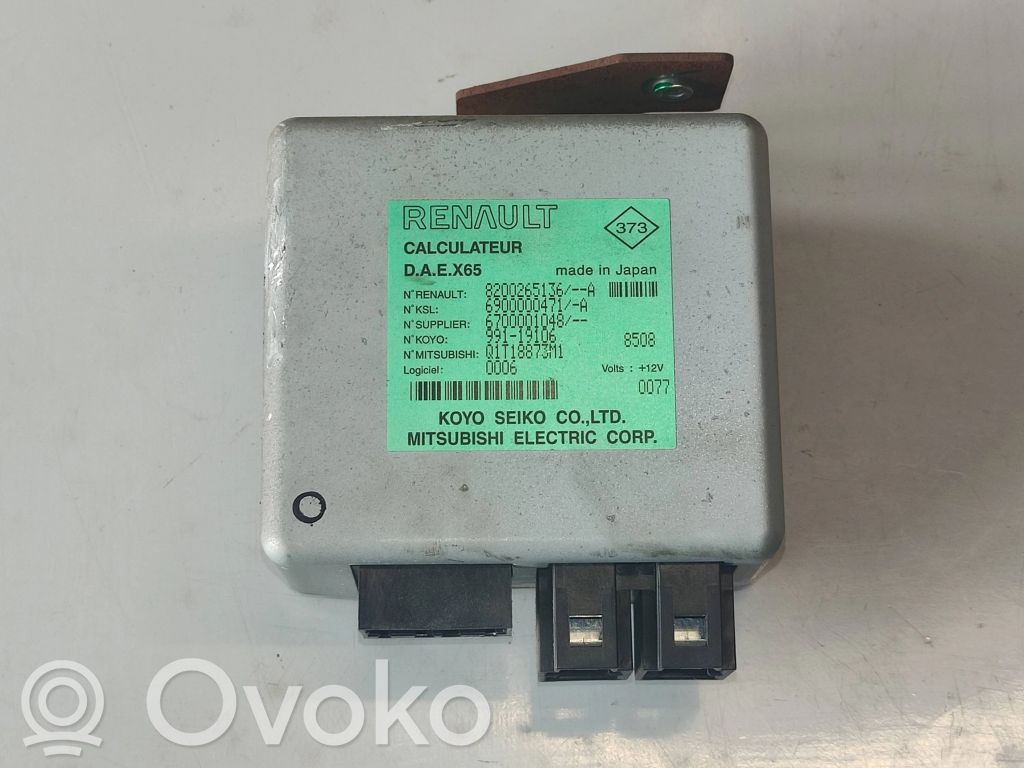 Renault Clio II Other control units/modules 