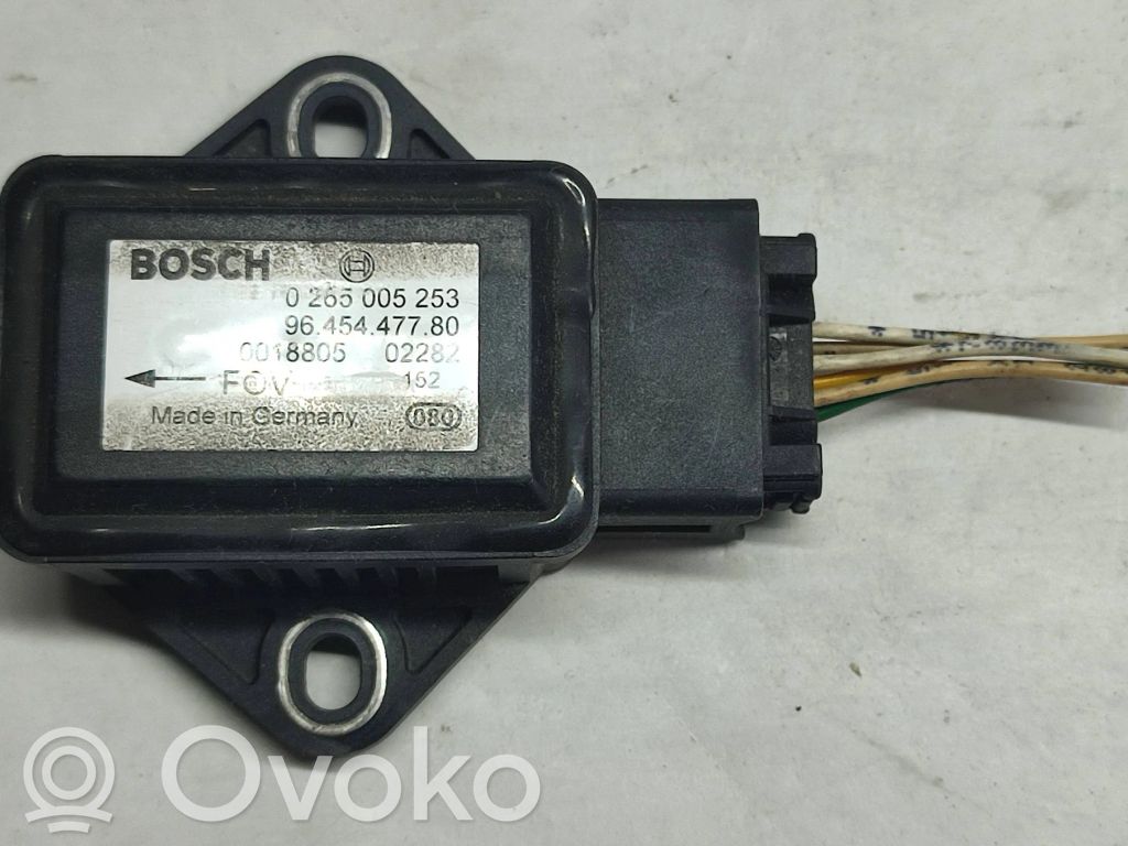 Peugeot 307 ESP acceleration yaw rate sensor 
