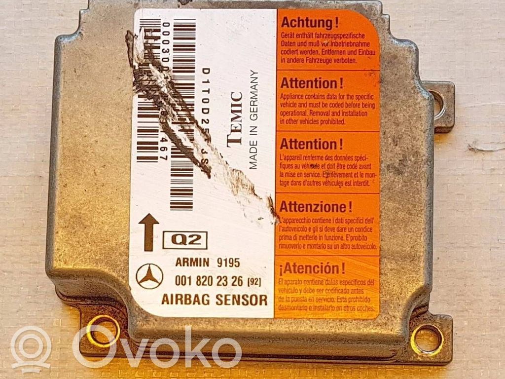 Mercedes-Benz E W210 Airbag control unit/module 