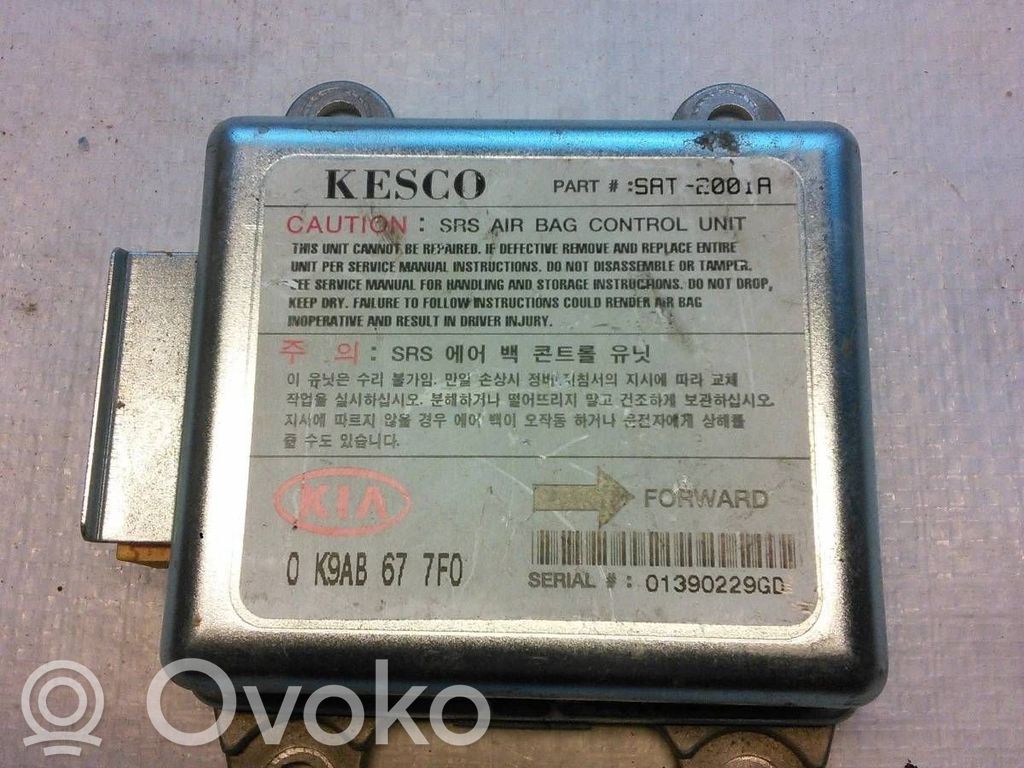 KIA Clarus Airbag control unit/module 