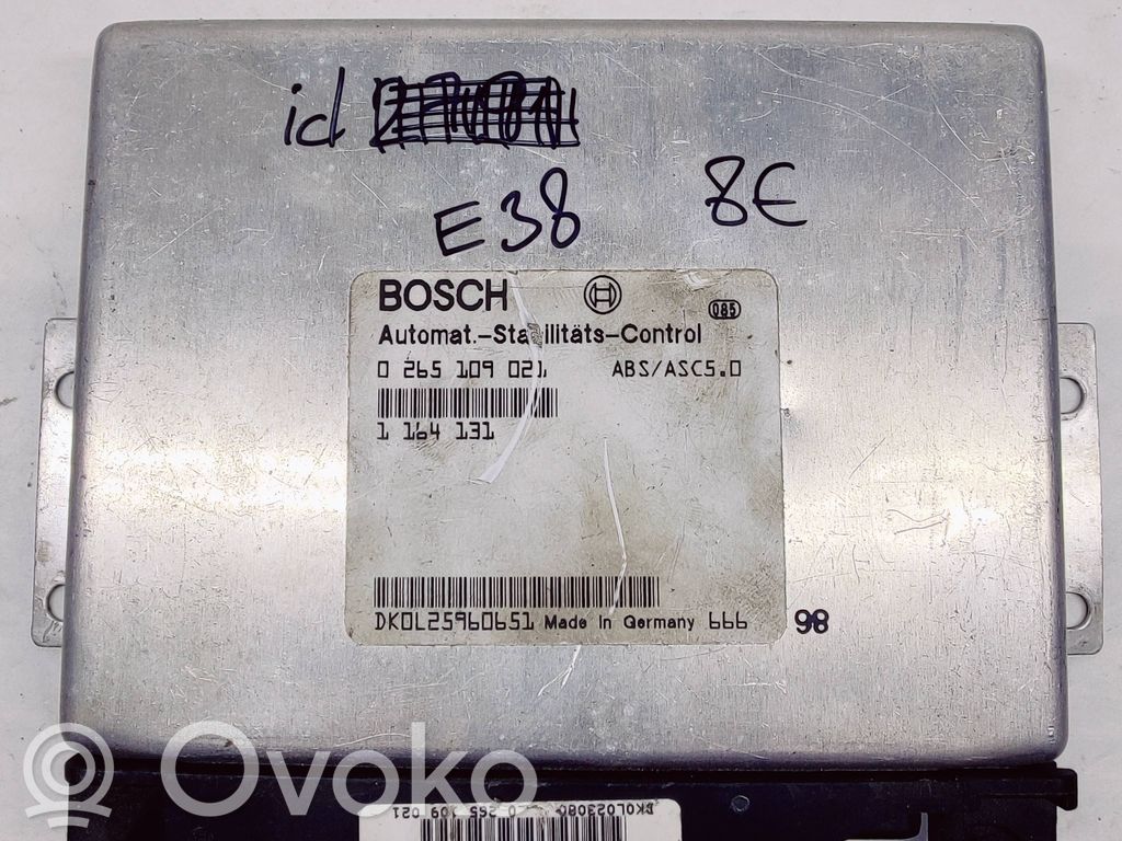 BMW 7 E38 ABS control unit/module 