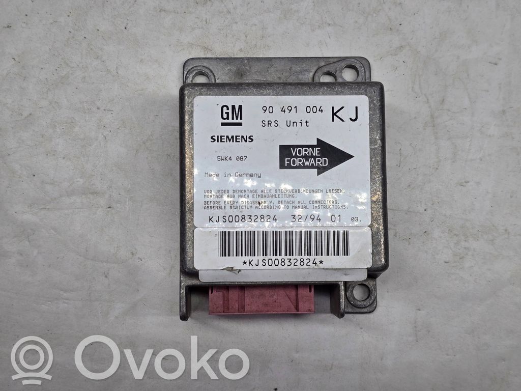 Opel Omega B1 Airbag control unit/module 