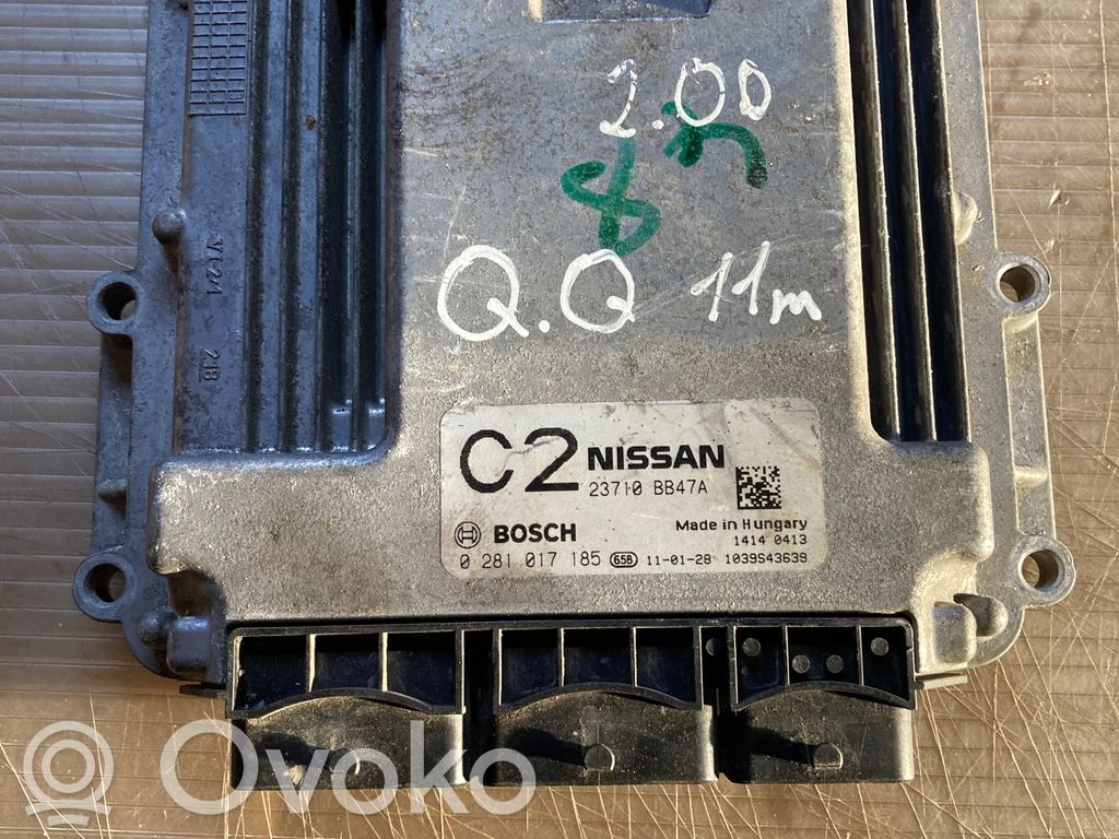 Nissan Qashqai+2 Engine control unit/module 